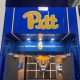 Pitt football locker room.