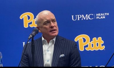 FGCU head coach Pat Chambers offered high praise to Pitt guards Ish Leggett, Bub Carringotn, and Jaland Lowe after Pitt basketball's win over FGCU.